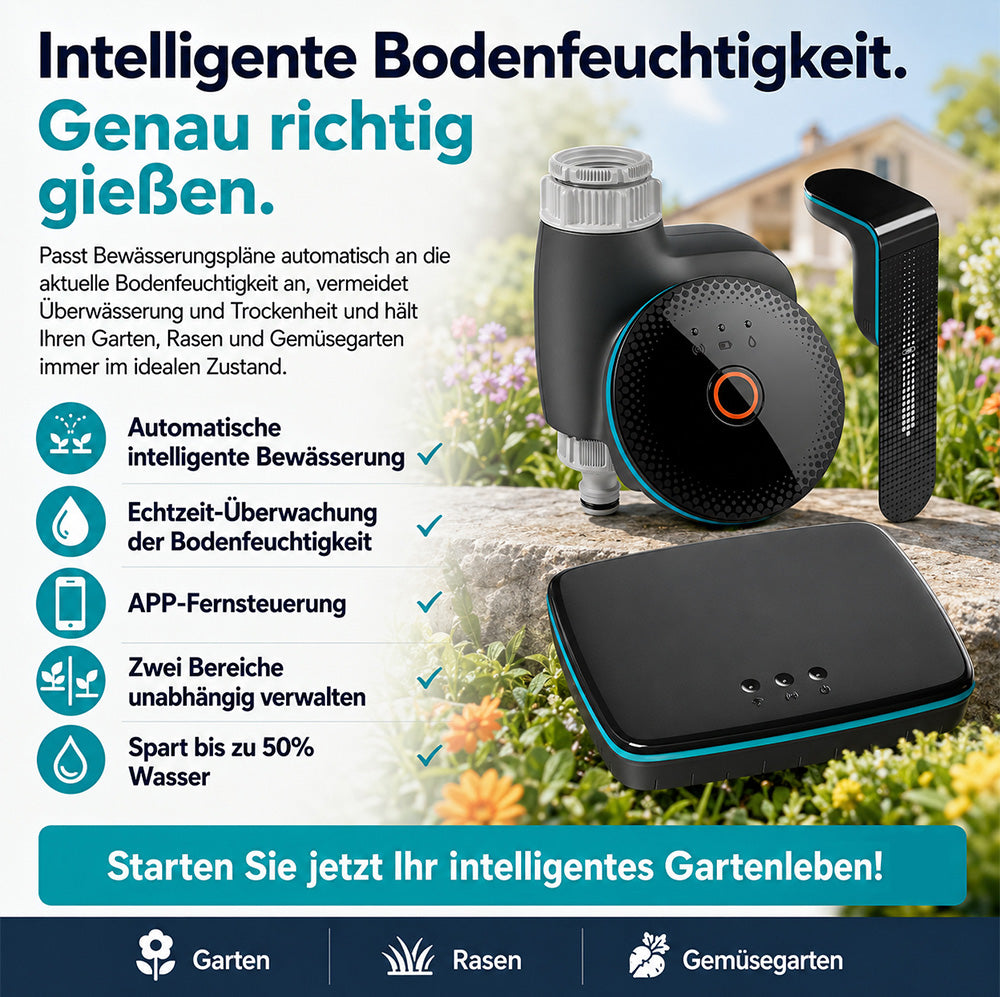 Intelligenter Bewässerungsprogrammierer